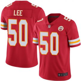 Nike Kansas City Chiefs #50 Darron Lee Red Team Color Mens Stitched NFL Vapor Untouchable Limited Jersey