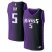De'Aaron Fox Sacramento Kings Fanatics Branded 2023/24 Fast Break Replica Jersey – Statement Edition – Purple