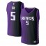 De'Aaron Fox Sacramento Kings Fanatics Branded 2023/24 Fast Break Replica Jersey – Statement Edition – Purple
