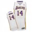 Mens Los Angeles Lakers #14 Brandon Ingram Adidas White NBA Draft16 Player Swingman Stitched Jersey