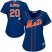 New York Mets #20 Pete Alonso Blue Alternate Womens Stitched MLB Jersey