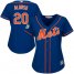 New York Mets #20 Pete Alonso Blue Alternate Womens Stitched MLB Jersey