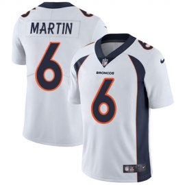 Nike Denver Broncos #6 Sam Martin White Youth Stitched NFL Vapor Untouchable Limited Jersey