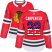 Adidas Chicago Blackhawks #22 Ryan Carpenter Red Home Authentic USA Flag Womens Stitched NHL Jersey