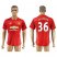 Manchester United #36 Darmian Red Home Soccer Club Jersey