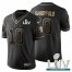 San Francisco 49ers #10 Jimmy Garoppolo Mens Nike Black Golden Super Bowl LIV 2020 Limited NFL 100 Jersey