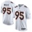 Nike Denver Broncos #95 Derek Wolfe White Youth Stitched NFL Game Event Jersey