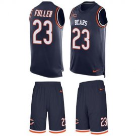 Nike Chicago Bears #23 Kyle Fuller Navy Blue Team Color Mens Stitched NFL Limited Tank Top Suit Jersey