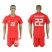 Colombia #22 Castellanos Red Goalkeeper Soccer Country Jersey