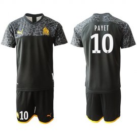 Marseille #10 Payet Third Soccer Club Jersey