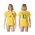 Womens Brazil #10 Ronaldinho Home Soccer Country Jersey