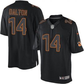 Nike Cincinnati Bengals #14 Andy Dalton Black Mens Stitched NFL Impact Limited Jersey