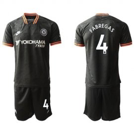 Chelsea #4 Fabregas Third Soccer Club Jersey