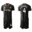 Chelsea #4 Fabregas Third Soccer Club Jersey