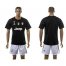 Juventus Blank Black Goalkeeper Soccer Club Jersey