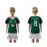 Northern Ireland #8 Davis Green Home Kid Soccer Country Jersey