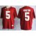 Florida State Seminoles FSU 5 Jameis Winston Red College Football NCAA Jerseys