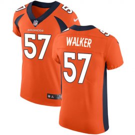 Nike Denver Broncos #57 Demarcus Walker Orange Team Color Mens Stitched NFL Vapor Untouchable Elite Jersey
