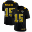 Jacksonville Jaguars #15 Gardner Minshew II Mens Black Nike Golden Sequin Vapor Limited NFL Jersey