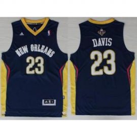 New Orleans Pelicans 23 Anthony Davis Blue Revolution 30 Swingman NBA Jerseys Cheap