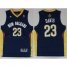 New Orleans Pelicans 23 Anthony Davis Blue Revolution 30 Swingman NBA Jerseys Cheap