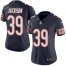 Nike Chicago Bears #39 Eddie Jackson Navy Blue Team Color Womens Stitched NFL Vapor Untouchable Limited Jersey