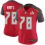 Nike Tampa Bay Buccaneers #78 Tristan Wirfs Red Team Color Womens Super Bowl LV Bound Stitched NFL Vapor Untouchable Limited Jersey