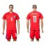 England #11 Vardy Away Soccer Country Jersey