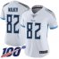 Nike Tennessee Titans #82 Delanie Walker White Womens Stitched NFL 100th Season Vapor Limited Jersey
