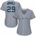 New York Yankees #29 Gio Urshela Grey Road Womens Stitched MLB Jersey