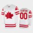 Canada Hockey Custom Mens Nike Beijing 2022 Winter Olympics Home Jersey – White