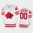 Canada Hockey Custom Mens Nike Beijing 2022 Winter Olympics Home Jersey – White