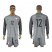 Poland #12 Boruc Grey Goalkeeper Long Sleeves Soccer Country Jersey