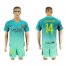 Barcelona #14 Mascherano Sec Away Soccer Club Jersey