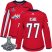Adidas Washington Capitals #77 T.J Oshie Red Home Authentic Stanley Cup Final Champions Womens Stitched NHL Jersey