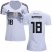 Womens Germany #18 Kimmich White Home Soccer Country Jersey