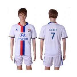 Lyon #7 Grenier Home Soccer Club Jersey
