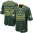 Nike Green Bay Packers #52 Clay Matthews Green Team Color Mens Stitched NFL Limited Strobe Jersey