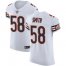 Nike Chicago Bears #58 Roquan Smith White Mens Stitched NFL Vapor Untouchable Elite Jersey