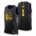Golden State Golden State Warriors #1 Damion Lee Mens Nike Black 2021/22 Swingman NBA Jersey – City Edition Mens