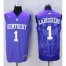 Kentucky Wildcats #1 Skal Labissiere Blue Basketball Stitched NCAA Jersey