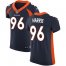 Nike Denver Broncos #96 Shelby Harris Navy Blue Alternate Mens Stitched NFL New Elite Jersey