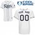 Rays Customized Authentic White Cool Base MLB Jersey (S-3XL)