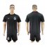 Mexico Blank Black Goalkeeper Soccer Country Jersey