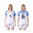 Womens USA #6 Brooks Home Soccer Country Jersey