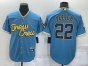 Brewers 22 Christian Yelich Blue Nike 2022 City Connect Cool Base Jerseys
