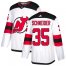 Adidas New Jersey Devils #35 Cory Schneider White Road Authentic Stitched Youth NHL Jersey