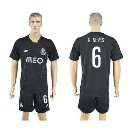 Oporto #6 R.Neves Away Soccer Club Jersey