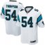 Nike Carolina Panthers #54 Shaq Thompson White Youth Stitched NFL Elite Jersey