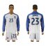 USA #23 Johnson Home Long Sleeves Soccer Country Jersey